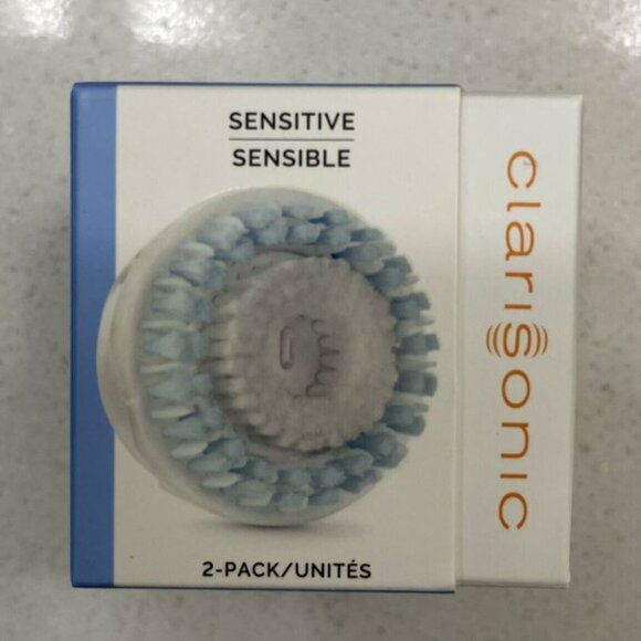 Clarisonic Sensitive Brush Head Replacements 2 Pack - NEW FACTORY SEALED - Picture 10 of 11